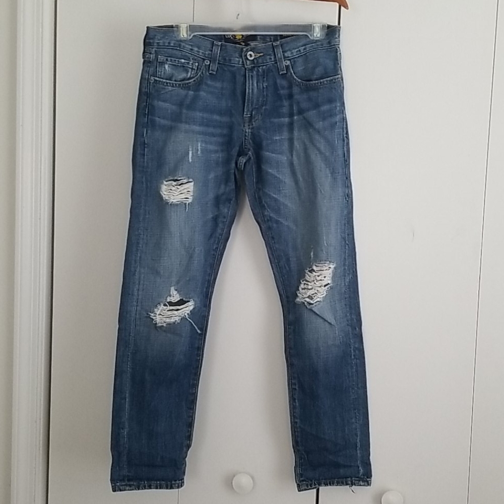 Lucky brand distressed jeans